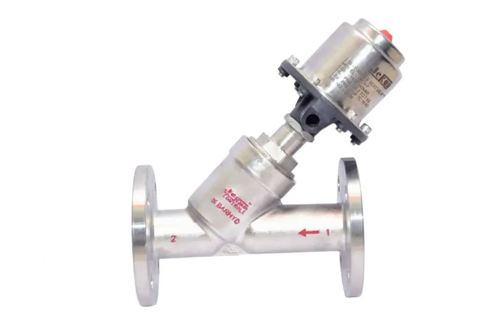 PNEUAMTIC "Y" TYPE CONTROL VALVE FLANGED END (N/O, 25MM)