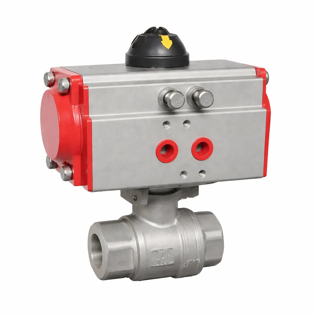 PNEUMATIC BALL VALVE SS304 2 PC (25MM)