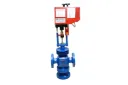 MOTORIZED DIAPHRAGM TYPE CONTROL VALVE 3 WAY